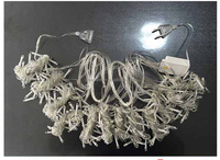 Guirlande lumineuse rideau à lumière LED, 3x1m, 3x2m, 3x3m, 10 pièces, usage extérieur, pour fenêtre cascade, jardin, scène de mariage, décoration, féerique de noël