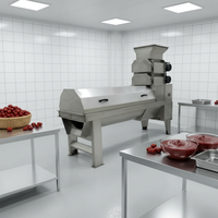Broyeur industriel de légumes et de fruits, machine à fabriquer de la pulpe de fruits pour la pâte de datte