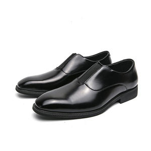 Nuevos Zapatos Oxford de Cuero para Hombre, Estilo Británico Casual de Lujo, Hechos a Mano, Impermeables, Color Verde Perenne, Cerrados, Sin Cordones, Formales, para Boda u Oficina - Product Image 1