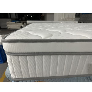 Colchón de hotel de 5 estrellas popular al por mayor de fábrica colchón híbrido de resorte de bolsillo de espuma viscoelástica para dormir de 14 pulgadas - Product Image 4