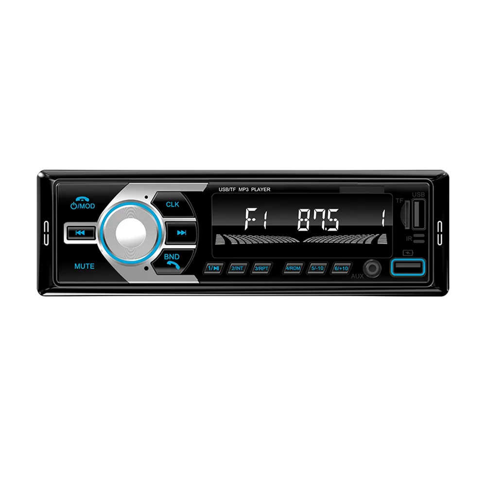 Bán Chạy Bộ Sạc Âm Thanh Nổi 12V 1 Din Radio Fm USB SD MMC Aux Cho Máy Nghe Nhạc Mp3 Âm Thanh Xe Hơi