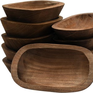 Fournisseur d'usine, accessoires de bougies de Noël en <span class=keywords><strong>bois</strong></span> faits à la main haut de gamme pour la maison de campagne, bougeoirs décoratifs ovales, bougies de luxe - Product Image 1