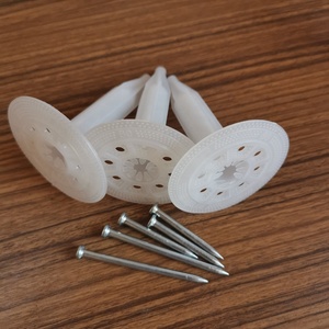 Ancrages d'isolation en plastique à haute capacité de charge, finition lisse, base de 60 mm pour fixation ETICS sur mur extérieur - Product Image 5