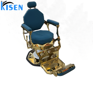 Silla de Salón Plegable de Lujo KISEN, Silla de Peluquería Hidráulica Profesional, Equipo Duradero para Barbería, Muebles para Hotel en Venta - Product Image 1