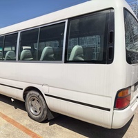 Minibus d'occasion pour 29 passagers, moteur diesel manuel 6 cylindres 1HZ, conduite à gauche, Henan