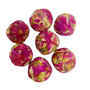 OEM/ODM Poudre de rose séchée biologique et naturelle Boule de thé fleuri Thé santé Emballage sous vide Durée de conservation de 12 mois - Product Image 4