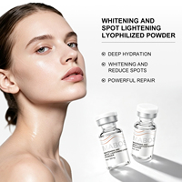 Sérum Éclaircissant Cosmétique Hydratant Lyophilisé à l'Acide Tranexamique Bio pour Réduire les Taches Brunes et Soigner la Peau du Visage