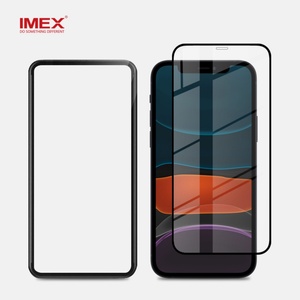 ติดตั้งง่ายด้วยอุปกรณ์ติดตั้งฟิล์มกระจกนิรภัยสำหรับ iPhone 12 Mini Pro Max พร้อมกรอบนำทาง - Product Image 1