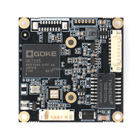 Module de caméra IP CCTV OEM ODM GC4653+GK7205V300 1/3" Starlight CMOS 4MP 2K 25fps H.265 H.264 WDR 3DNR Audio GB28181 RTSP API SDK