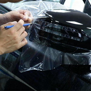 Film de protection de peinture de carrosserie de voiture transparent brillant auto-réparateur en TPU, résistant aux UV, anti-rayures, 8,5 mil, garantie 5 ans - Product Image 6