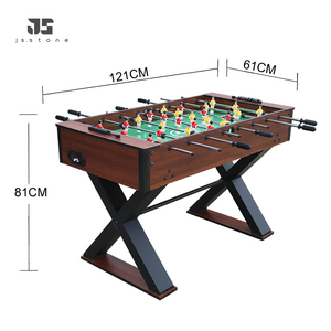 Mesa de Futbolín Profesional Topsports de 56 Pulgadas, PVC Premium de 12mm, Independiente, para Torneos, Sala de Juegos y Familia - Product Image 4