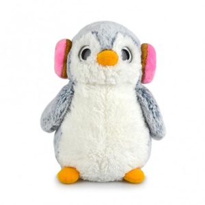 Peluche Natalizio Kawaii, Mini <span class=keywords><strong>Pinguino</strong></span> Viola Super Morbido Imbottito - Product Image 4