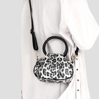Sac à bandoulière léopard, grand sac fourre-tout pour femme en cuir grainé crocodile, sac à bandoulière d'affaires d'hiver, sac à main de haute qualité pour femme
