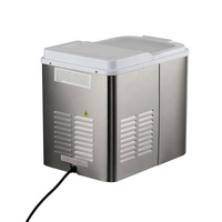 12kg/d 2.2L petit comptoir machine à glaçons croustillant à croquer pépite machine à glaçons ménage instantané Mini machine à glaçons