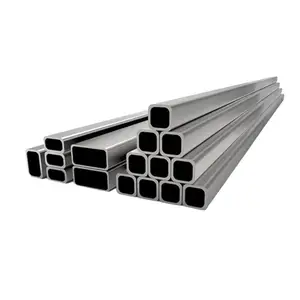 customized size 5083 6061 Aluminum Seamless Tube square Rectangular aluminum tube with 60*60mm 30*50mm