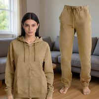 Ensemble de survêtement 2 pièces HDJ : Sweat-shirt oversize et pantalon de jogging, tenue décontractée et sportive H7021-6Sweatshirt+H7023-6Pants