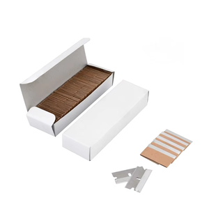 Công Nghiệp Làm Sạch <span class=keywords><strong>scraper</strong></span> dao cạo lưỡi đơn cạnh thay thế tiện ích dao hộp Cutter Blades cho Diy loại bỏ nhãn - Product Image 3