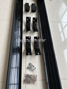 อุปกรณ์เสริมรถกระบะอลูมิเนียมบอร์ดวิ่งด้านข้าง Nerf Stepboards สำหรับ <span class=keywords><strong>Nissan</strong></span> <span class=keywords><strong>Terra</strong></span> - Product Image 4