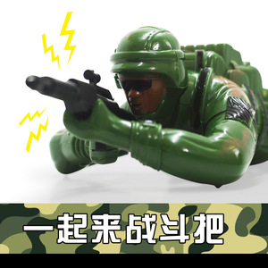 Juguete de Soldado de Camuflaje Escalador de 37cm con Luz Eléctrica y Música para Niños, Juego al Aire Libre - Product Image 5