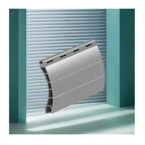 6000 Series Anodized Aluminum Extrusion Profile (Alloy 6063) for Roller Shutters Custom Cutting Processing Services <strong>XINGQIU</strong> - Product Image 1