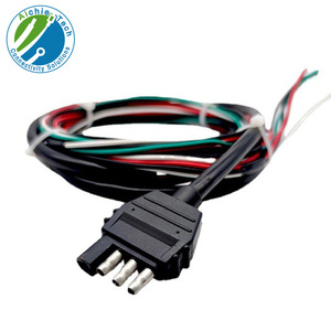 ไอเชียนเทคสายเชื่อมต่อ SAE 4 พิน 1 เมตร ปลอกหุ้ม PVC แกนทองแดง สำหรับชุดสายไฟรถยนต์ - Product Image 1