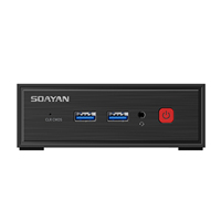 Intel N100 WiFi 5 BT 4.2 Win 11 Pro UHD Graphics SATA SSD Mini PC 8GB 16GB DDR4 RAM LAN 1000M untuk Bisnis Pabrik OEM Grosir