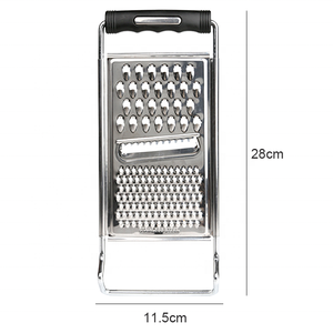 Gloway Gadget Tool Professional Metal Lemon Zester Grade Râpe à fromage manuelle en acier inoxydable Outils à fromage avec poignée - Product Image 2