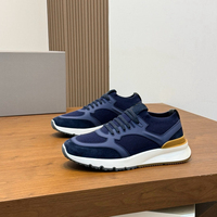 Chaussures de sport pour hommes BC en maille légère et daim, style designer de haute qualité, confortables, semelle épaisse, multicolores, pour la marche quotidienne