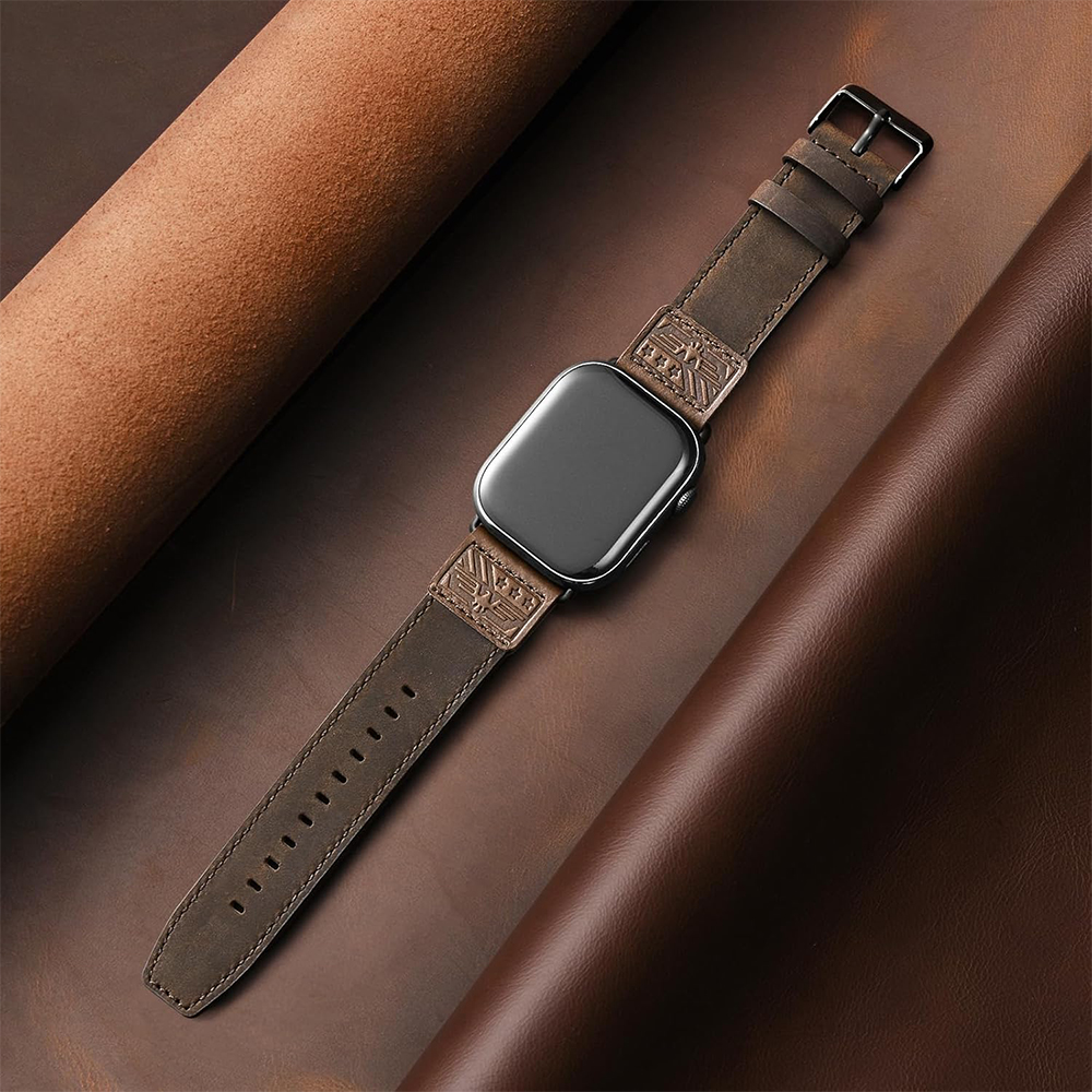 Smooth Cowhide Luxury Retro Watch Band Wear Resistant Soft Wrist Strap Genuine Leather Watchband Universal Replacement Wristband