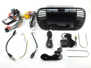 Vídeo GPS de navegación para coche ANDROID 13,0 para FIAT 500, módulo WIFI incorporado, reproductor de DVD para coche, carplay incorporado - Product Image 6