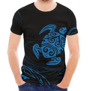 Dropshipping Polynesian Gradient <span class=keywords><strong>Totem</strong></span> T Shirt for Women Print on Demand Cheap Price Short Sleeve T Shirt in Bulk Clothing - Product Image 5