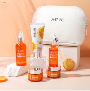 <span class=keywords><strong>Dr</strong></span> Rashel 5 uds crema de día y noche suero limpiador vitamina C brillo y juego de cuidado de la piel antienvejecimiento - Product Image 1