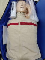 Mannequin de RCR demi-corps adulte pour l'éducation médicale, les premiers soins, la réanimation, la formation factice, simulateur de modèle en PVC