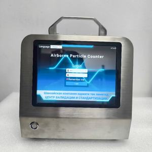 LPC-S310 휴대용 입자 계수기 빠른 데이터 접근 스테인리스 스틸 8인치 터치스크린 다중 크기 채널 열 인쇄 1 - Product Image 1