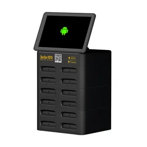 2024 New Model Hot Selling Phone Charging Station Power Bank Charging Station Rental With Micro USB Type C Fo