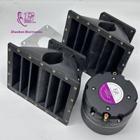 Accessoires pour haut-parleurs à ligne de diffusion Zhaoben Audio, version améliorée, taille de gorge de 50 mm (2 pouces), 204*165*130 mm