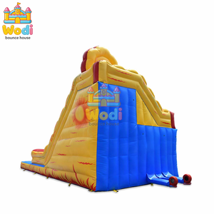 Château aquatique gonflable <span class=keywords><strong>avec</strong></span> zone de saut, <span class=keywords><strong>piscine</strong></span> et toboggan pour s'amuser en nageant et en sautant - Product Image 3