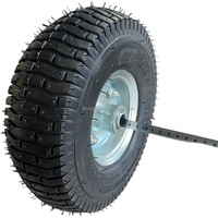 Vente en gros de haute qualité 10x3.00-4 pneus anti-crevaison 3.50-4 jante en plastique métallique sans plat roues gonflables pneumatiques de 10 pouces