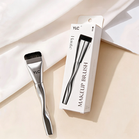 Boîte d'emballage personnalisée pour pinceaux de maquillage, design moderne et élégant, en papier solide, boîte haut de gamme respectueuse de l'environnement