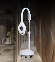 Lampe Loupe LED à Lumière Froide en Aluminium pour Salon de Beauté, Rotation et Intensité Réglables, Réutilisable, Outil de Beauté Longue Portée pour Cils, Sourcils et Tatouages