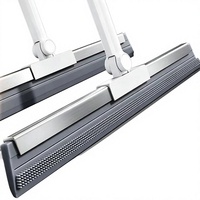 Balai magique en plastique avec raclette à eau pour sols, salles de bain et toilettes, élimination des cheveux, modèle QX-003