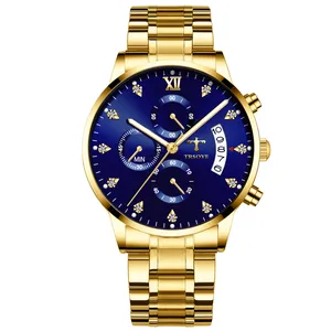 Custom 3atm Waterbestendige Mode Zakelijk Horloge Ontwerp Mannen Merk Uw Eigen Horloges Logo Met Ce Certificaat
