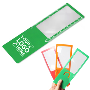 Magnifying Glass <b>Bookmark</b> Compact Portable Design for Reading Study Ideal for Students Book Lovers Durable Lightweight - Product Image 1
