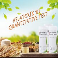 Kit de Détection Rapide de l'Aflatoxine B1 par Or Colloïdal 5ppb Haute Sensibilité et Précision pour la Détection des Contaminations Alimentaires et Céréalières Garantie 2 Ans Tests OEM/Flacon