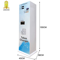 Machine à échanger des jetons personnalisée, machine à échanger des devises automatique, mini distributeur de monnaie pour machine à griffes