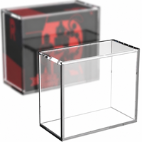 Boîte de présentation magnétique en acrylique transparente, boîte de protection flottante pour ETB Elite Trainer Box Booster Box