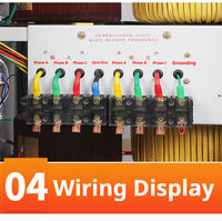 Stabilisateur de tension triphasé automatique 380V SJW15K pour appareils électriques, équipement de bureau, régulation de tension industrielle