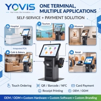 SMART SELF-SERVICE Krankenhaus-Check-In-Zahlungsterminal Touchscreen-Display Karten-/QR-/NFC-Zahlung Maßgeschneiderte Hardware für Krankenhäuser