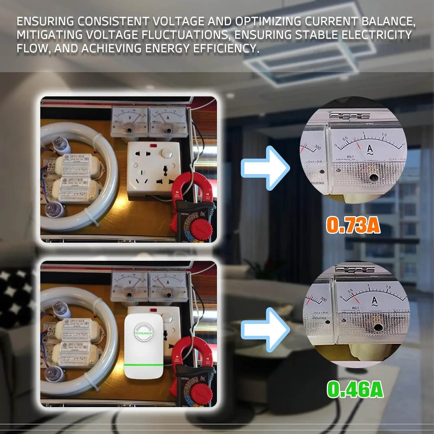 Design brevettato per uso domestico dispositivo intelligente per il risparmio energetico potenza 25KW per risparmio elettrico