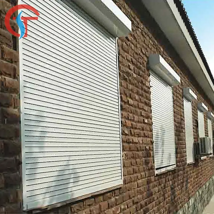 Automatic Insulated Roller Shutter Home Aluminum Shutters Aluminum Alloy Aluminium Vertical Design Rolling Modern